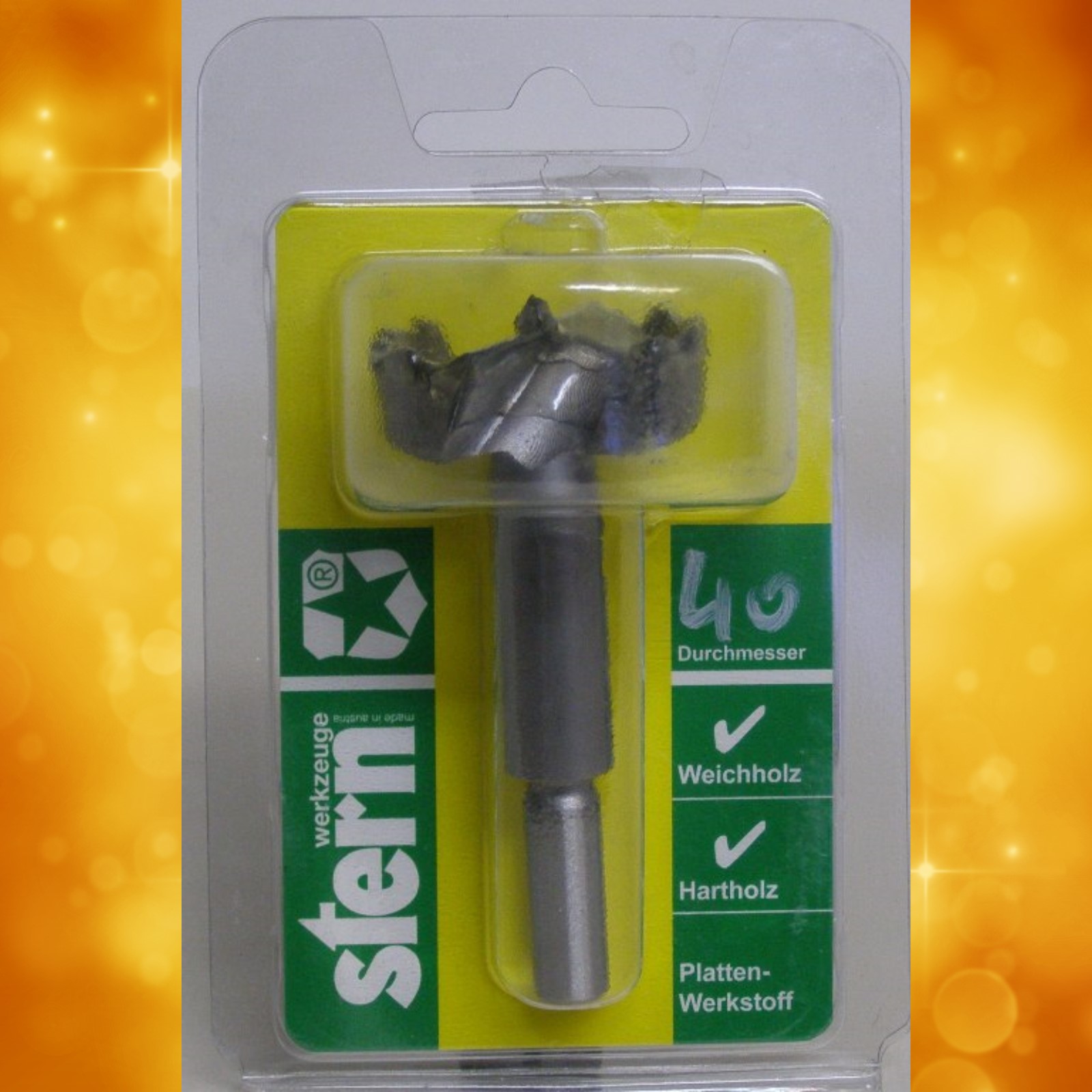 Stern 40mm Forstner Bit 570-5400 570-5400